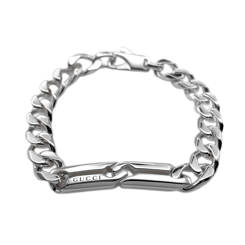 GUCCI Silver Charm Bracelet